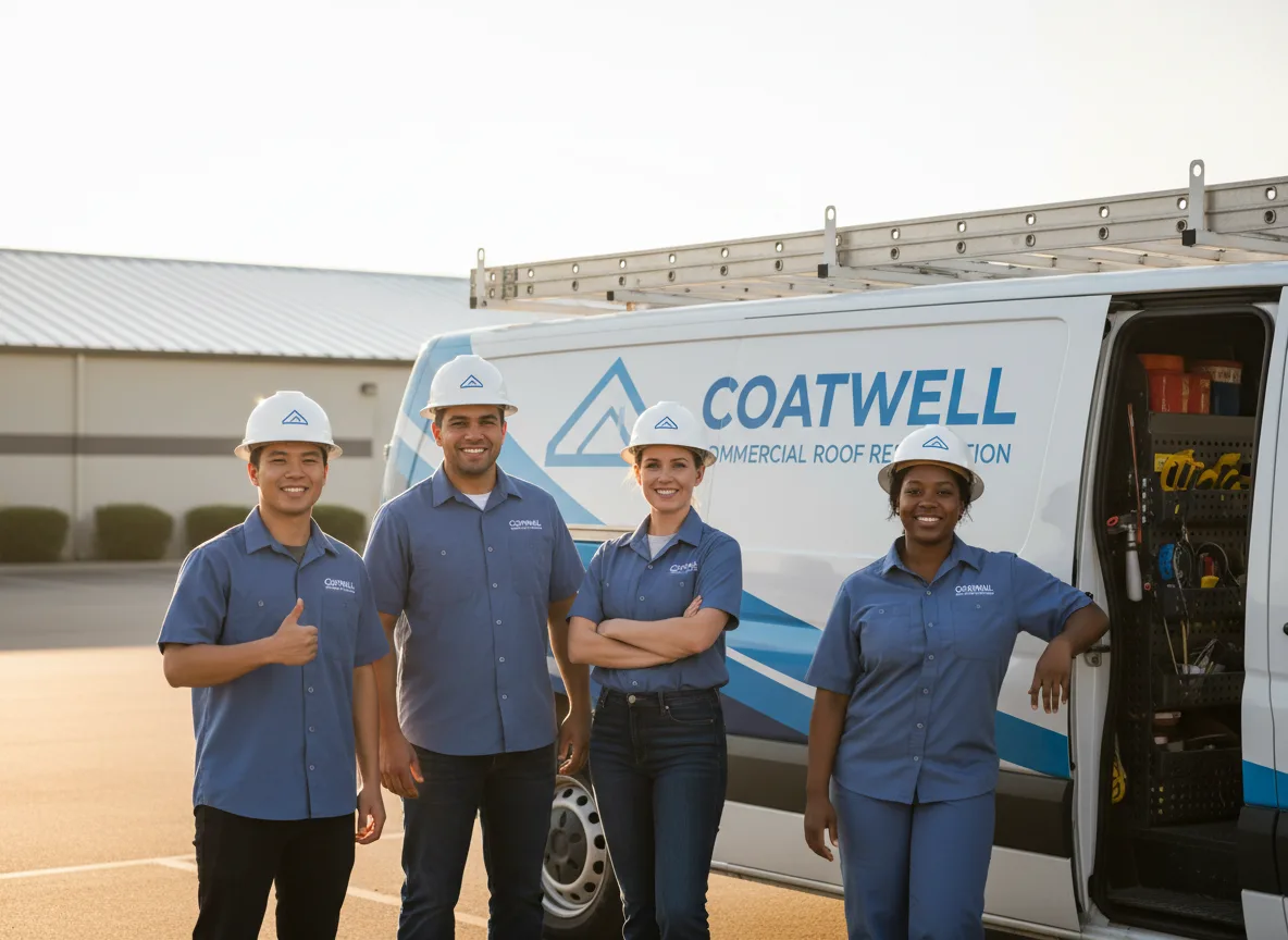 Commercial roof coating company in Advent, WV